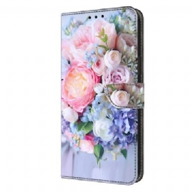 Peněženková Pouzdra Google Pixel 9 Pro Xl Kytice Květin