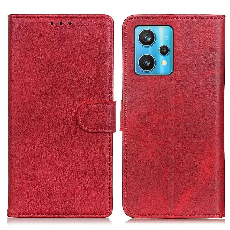 Flipové Pouzdro Na Realme 9 Pro Plus Efekt Matné Kůže Marius