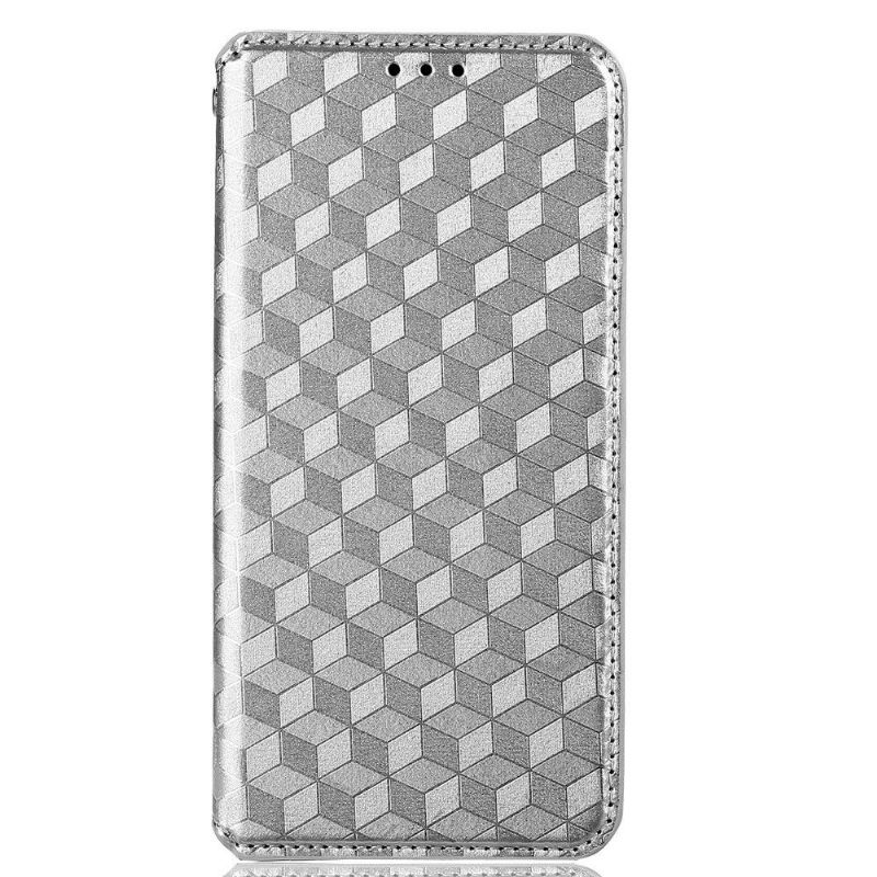 Flipové Pouzdro Na Realme 9 Pro Plus Kožené Pouzdro Návrh Geometrie