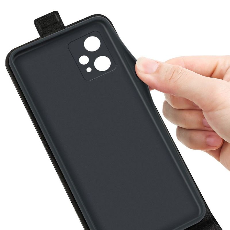 Flipové Pouzdro Na Realme 9 Pro Plus Kožené Pouzdro Vertikální Umělá Kůže