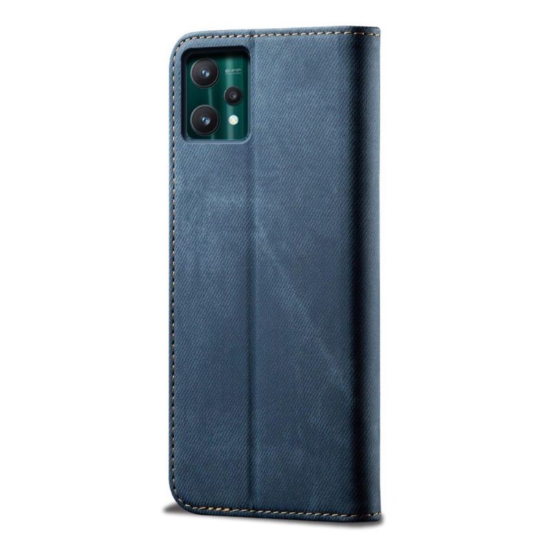 Kožené Pouzdro Na Realme 9 Pro Plus Džíny Ve Stylu Giulia