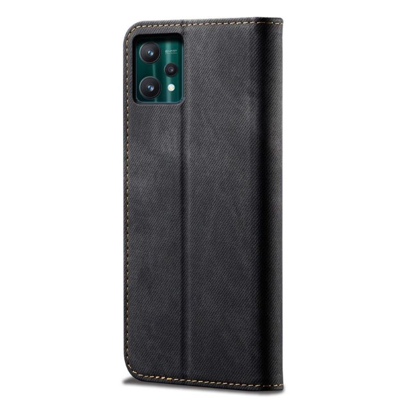 Kožené Pouzdro Na Realme 9 Pro Plus Džíny Ve Stylu Giulia