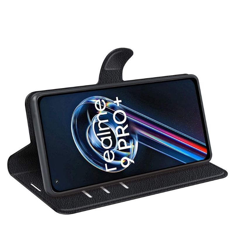 Kožené Pouzdro Na Realme 9 Pro Plus Peněženkové Pouzdro Styl Kůže