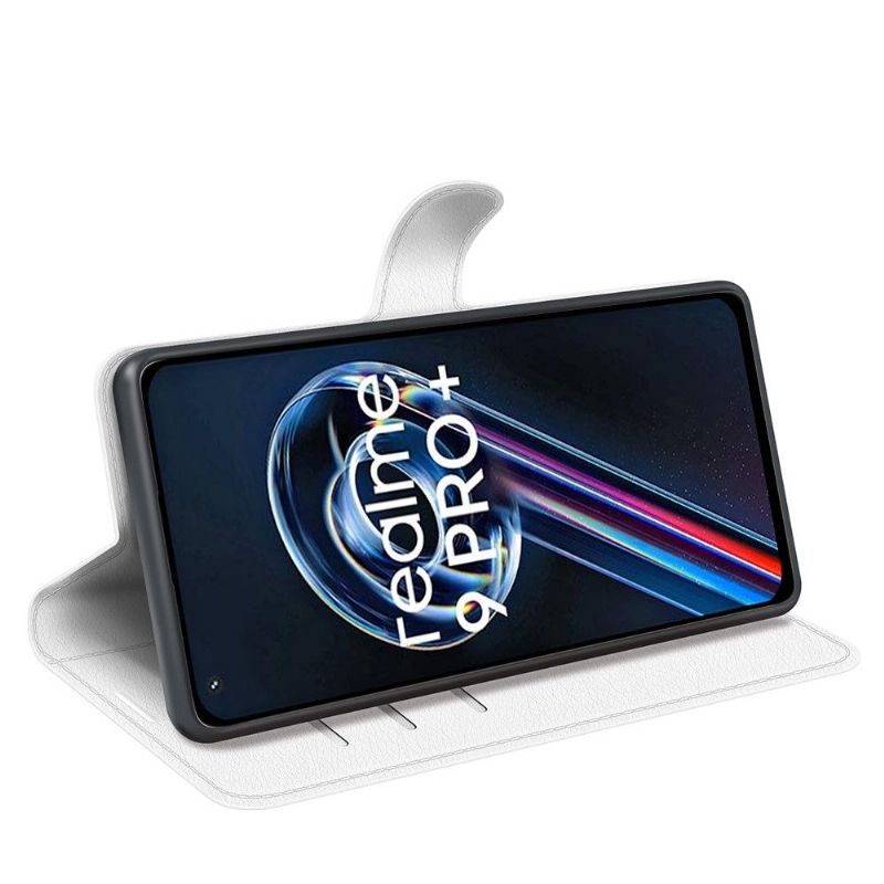 Kožené Pouzdro Na Realme 9 Pro Plus Peněženkové Pouzdro Styl Kůže