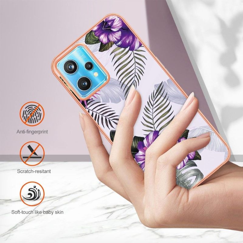 Kryt Na Realme 9 Pro Plus Exotické Květiny