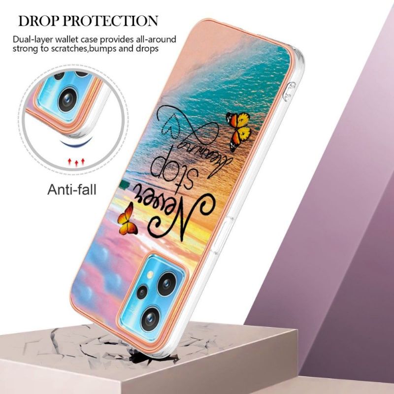Kryt Na Realme 9 Pro Plus Nikdy Nepřestávejte Snít