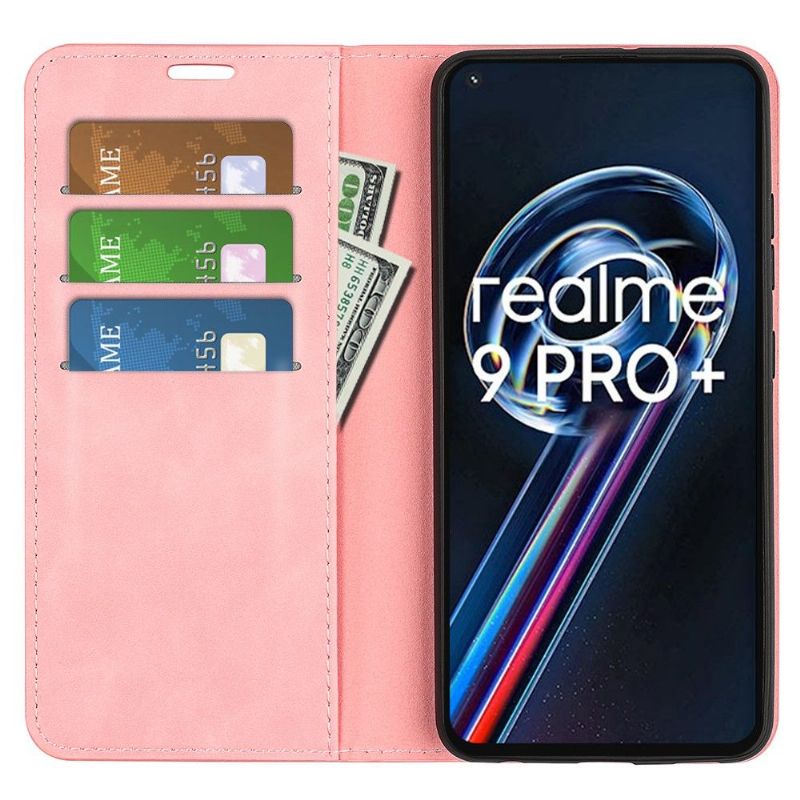Pouzdra Na Realme 9 Pro Plus Funkce Stojanu Z Umělé Kůže