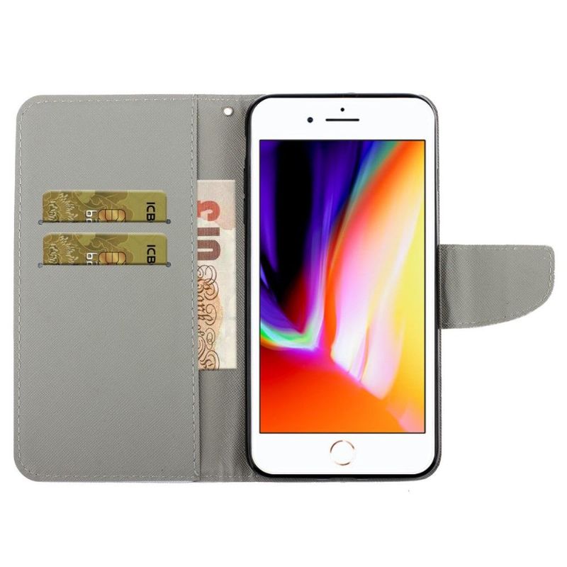 Flipové Pouzdro Na iPhone SE 2022 Barevná Mandala