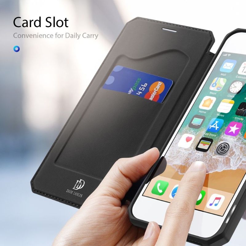 Flipové Pouzdro Na iPhone SE 2022 Sériové Magnetické Pouzdro