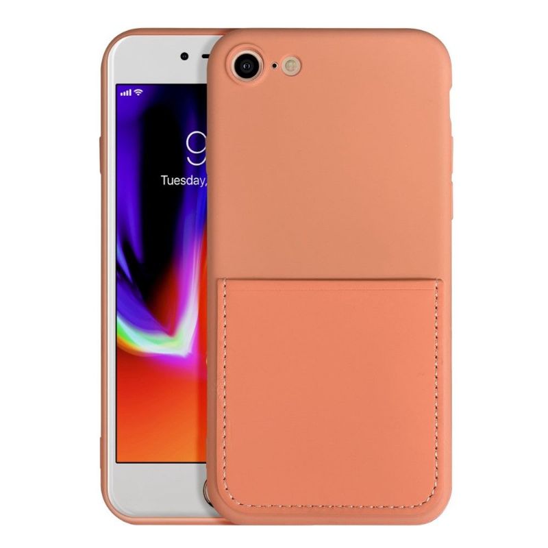 Kryt Na iPhone SE 2022 Držák Silikonové Karty Mia