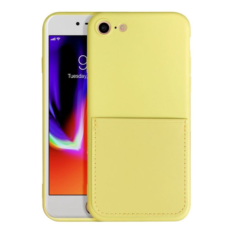 Kryt Na iPhone SE 2022 Držák Silikonové Karty Mia