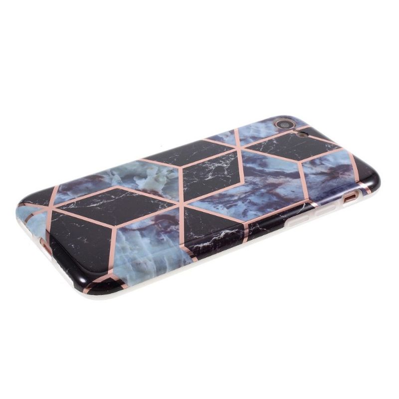 Kryt Na iPhone SE 2022 Geometrický Vzor Mramoru