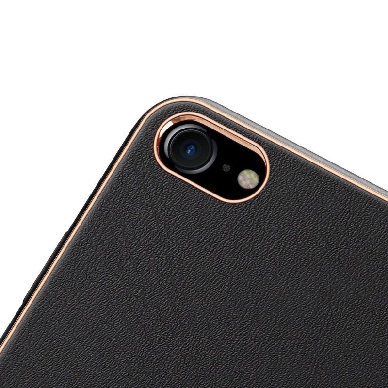 Kryt Na iPhone SE 2022 Kožený Efekt Řady Yolo