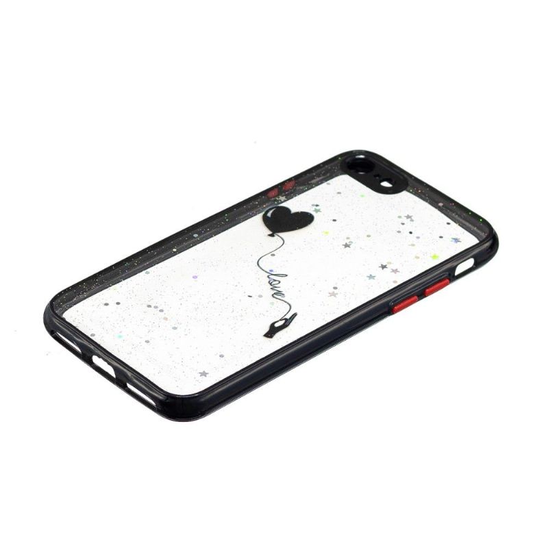 Kryt Na iPhone SE 2022 Létající Balónek Se Srdcem