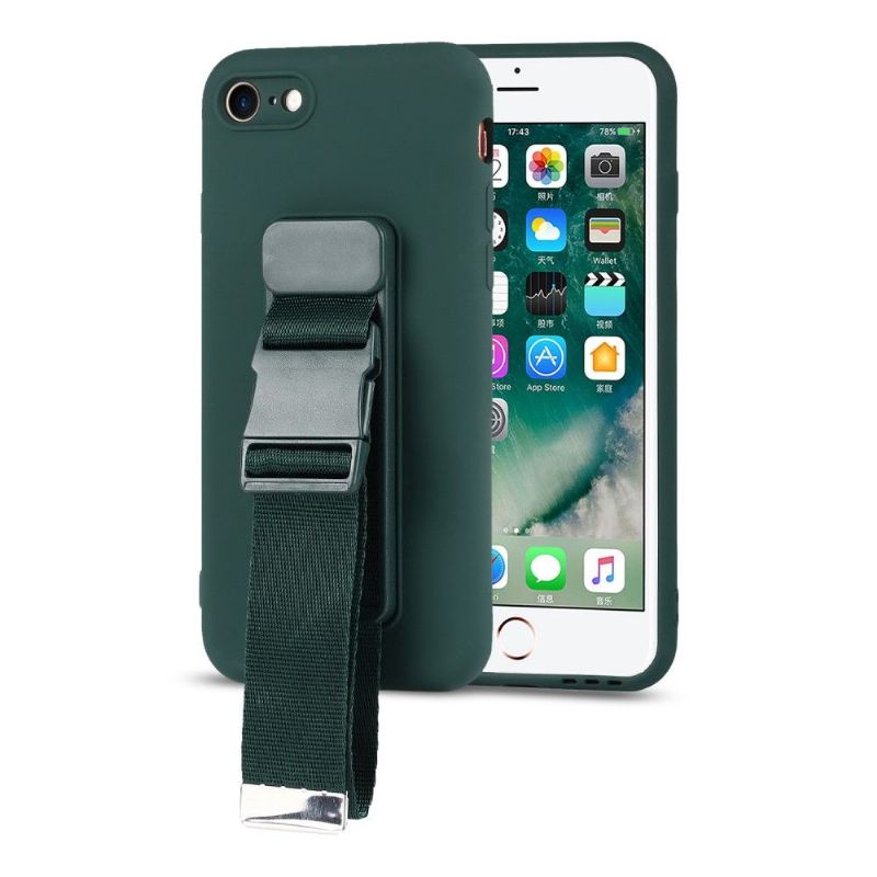 Kryt Na iPhone SE 2022 Ochranný Ochrana Pomocí Popruhu