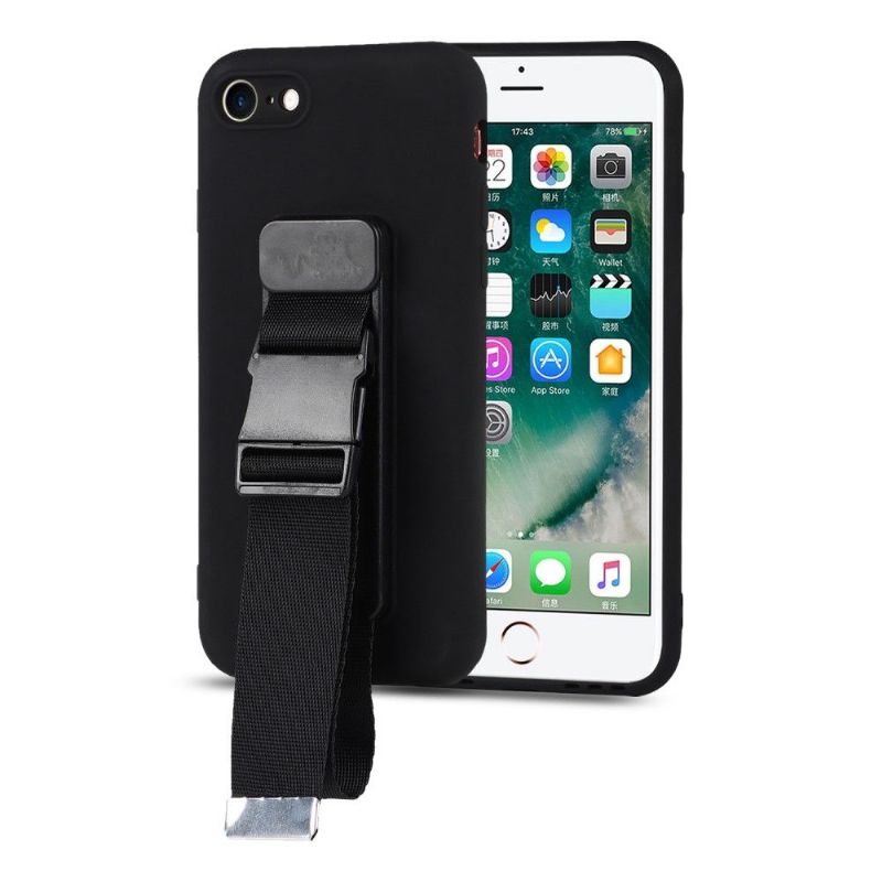 Kryt Na iPhone SE 2022 Ochranný Ochrana Pomocí Popruhu