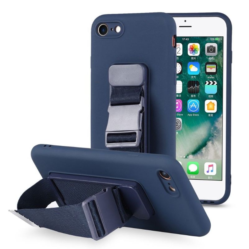 Kryt Na iPhone SE 2022 Ochranný Ochrana Pomocí Popruhu