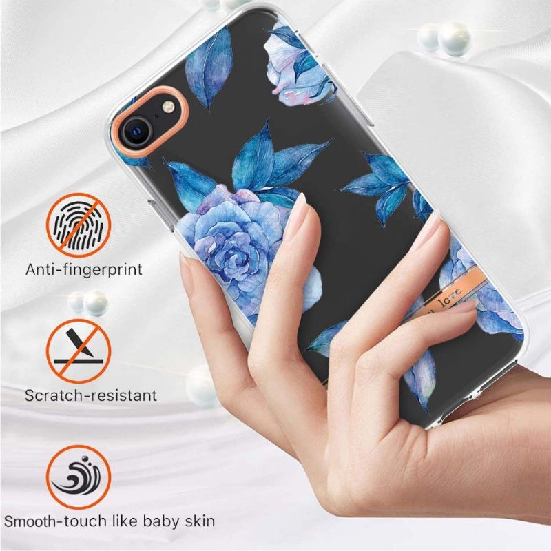 Kryt Na iPhone SE 2022 Pivoňková Modrá