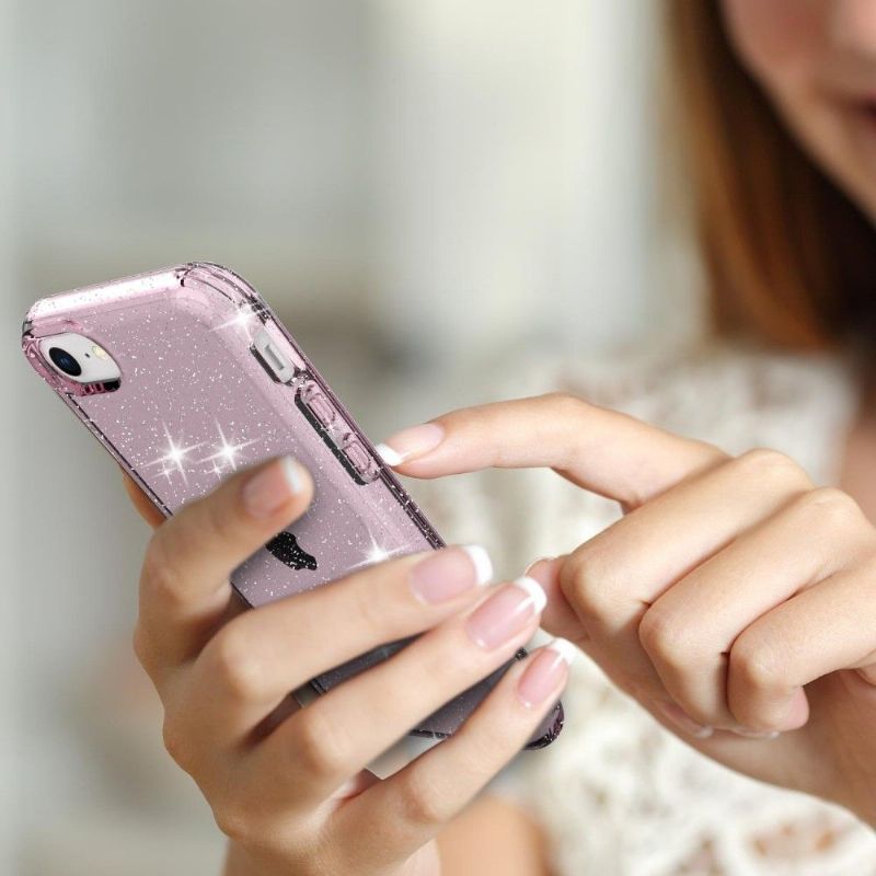 Kryt Na iPhone SE 2022 Třpytivé Flitry
