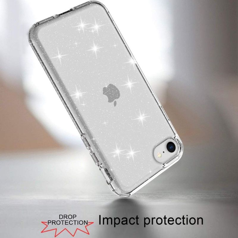 Kryt Na iPhone SE 2022 Třpytivé Flitry