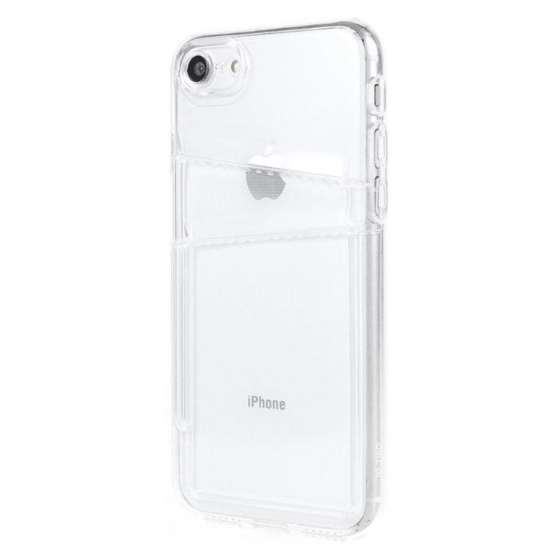 Kryt Na iPhone SE 2022 Vymažte Držitel Karty