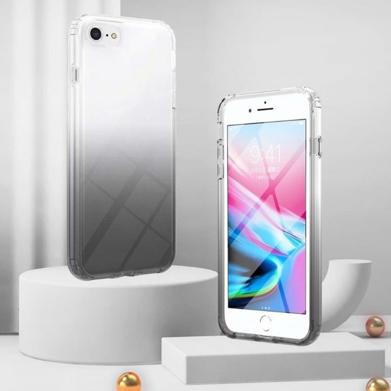 Kryt Na iPhone SE 2022 Čistý Přechod S Tvrzeným Sklem
