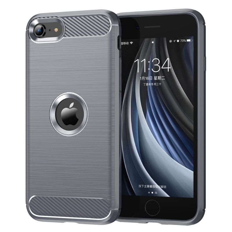 Kryty Na Mobil Na iPhone SE 2022 Kartáčovaný