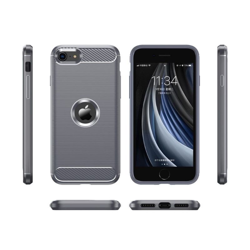 Kryty Na Mobil Na iPhone SE 2022 Kartáčovaný