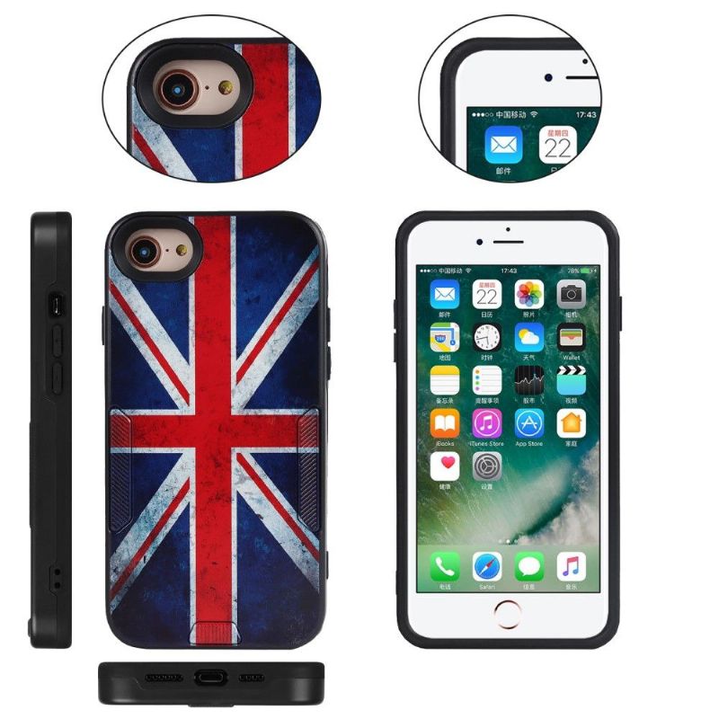 Kryty Na Mobil Na iPhone SE 2022 Vintage Anglická Vlajka