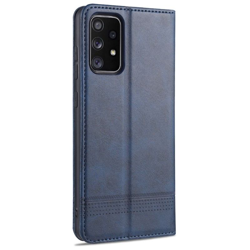 Kožené Pouzdro Na Samsung Galaxy A72 4G / A72 5G Peněženkové Pouzdro Umělá Kůže Azns