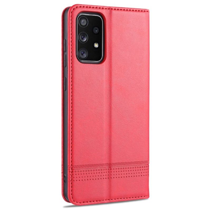 Kožené Pouzdro Na Samsung Galaxy A72 4G / A72 5G Peněženkové Pouzdro Umělá Kůže Azns