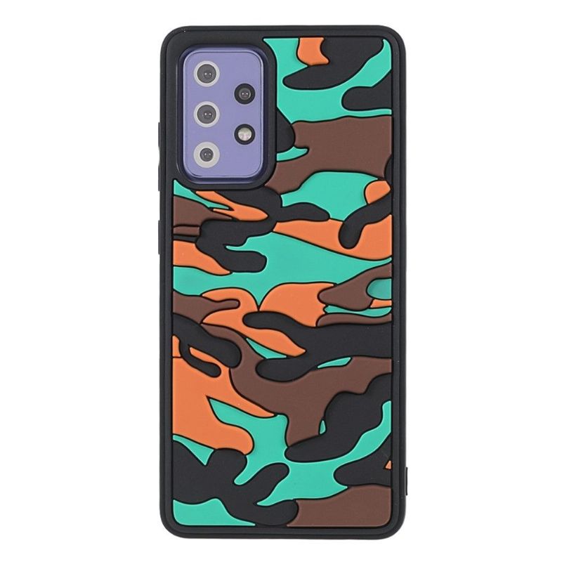 Kryt Na Samsung Galaxy A72 4G / A72 5G Odolná Vojenská Kamufláž