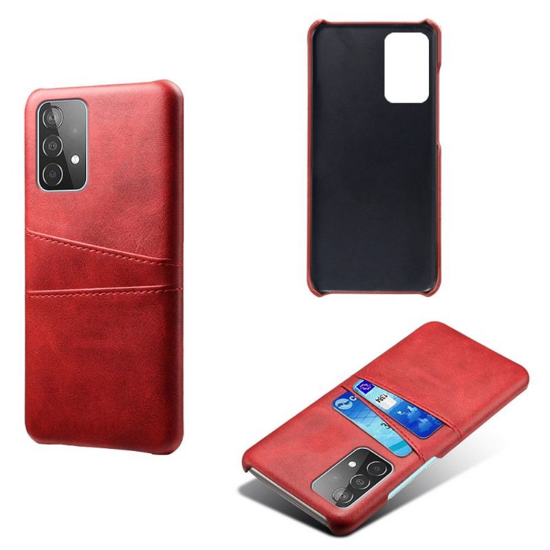 Kryty Na Mobil Na Samsung Galaxy A72 4G / A72 5G Držák Karet S Efektem Melody Leather