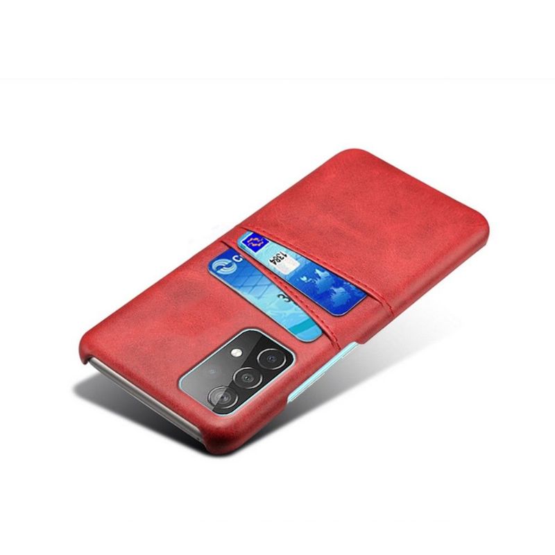 Kryty Na Mobil Na Samsung Galaxy A72 4G / A72 5G Držák Karet S Efektem Melody Leather