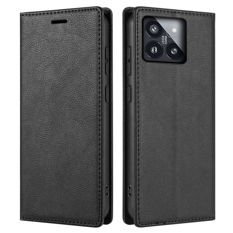 Kožené Pouzdro Xiaomi 14 Pro Kryty Na Mobil Styl Kůže