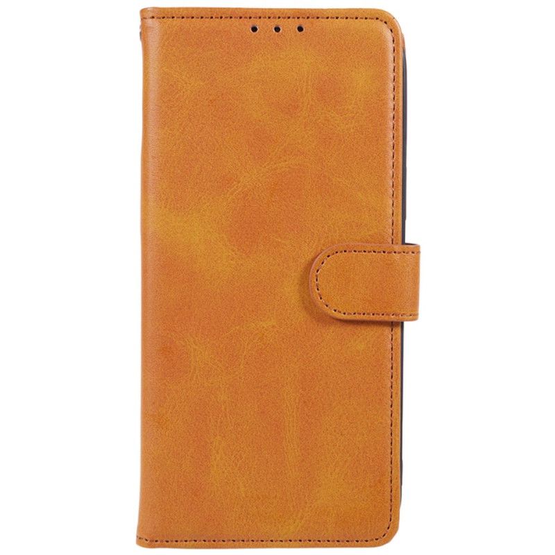 Kožený Kryt Na Xiaomi 14 Pro Kožený Efekt S Páskem