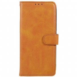 Kožený Kryt Na Xiaomi 14 Pro Kožený Efekt S Páskem