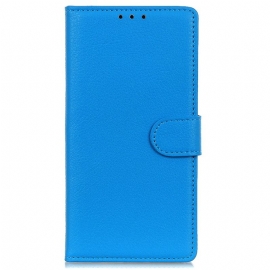 Kožený Kryt Na Xiaomi 14 Pro Tradiční Umělá Kůže