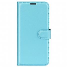 Kožený Kryt Xiaomi 14 Pro Klasická Umělá Kůže Litchi