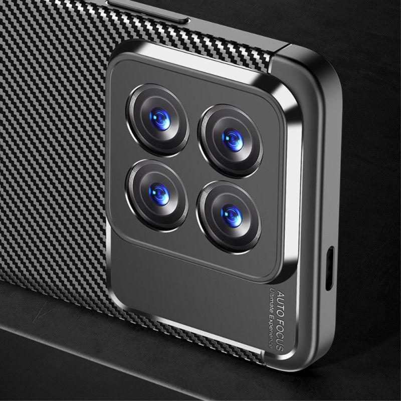 Kryt Xiaomi 14 Pro Flexibilní Uhlíkové Vlákno