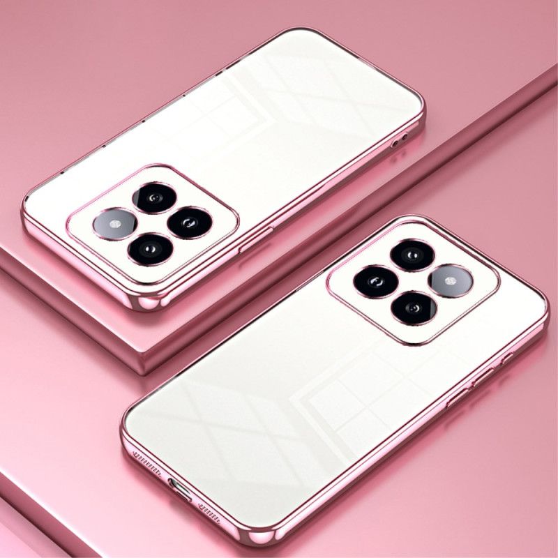 Kryt Xiaomi 14 Pro Okraje Kovového Stylu