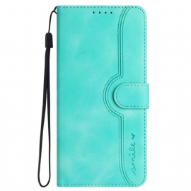 Peněženková Pouzdra Xiaomi 14 Pro Kryty Na Mobil Úsměv Na Šňůrce