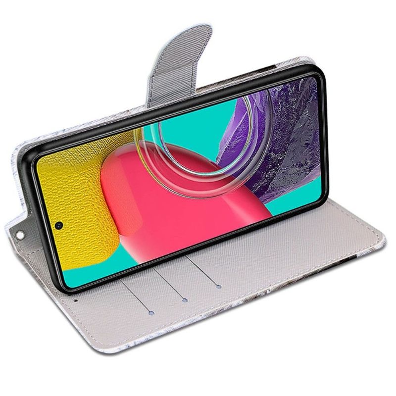 Flipové Pouzdro Na Samsung Galaxy M53 5G Citron