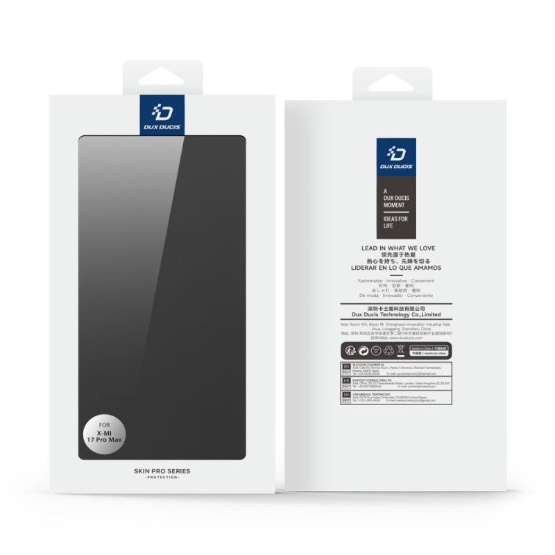 Kožené Pouzdro Xiaomi 17 Pro Max Kryty Na Mobil Dux Ducis