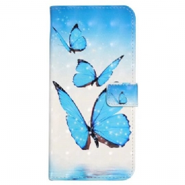 Kožený Kryt Na Xiaomi 17 Pro Max Tři Motýli