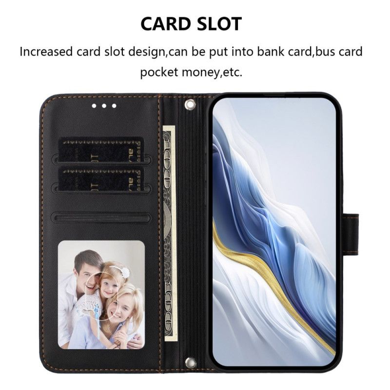 Kožený Kryt Xiaomi 17 Pro Max Efekt Obyčejné Kůže