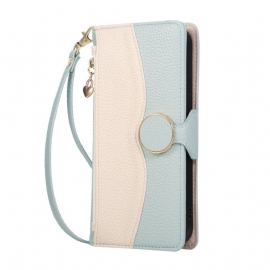 Kožený Kryt Xiaomi 17 Pro Max Překlápěcí Peněženka Se Zipem