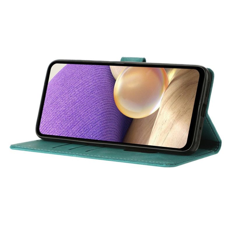 Kožený Kryt Xiaomi 17 Pro Max Trojúhelníkový Vzor