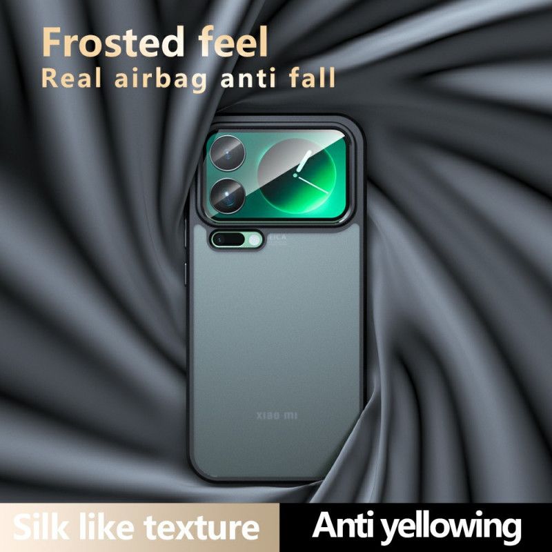 Kryt Xiaomi 17 Pro Max Kryty Na Mobil Efekt Kůže S Matným Povrchem