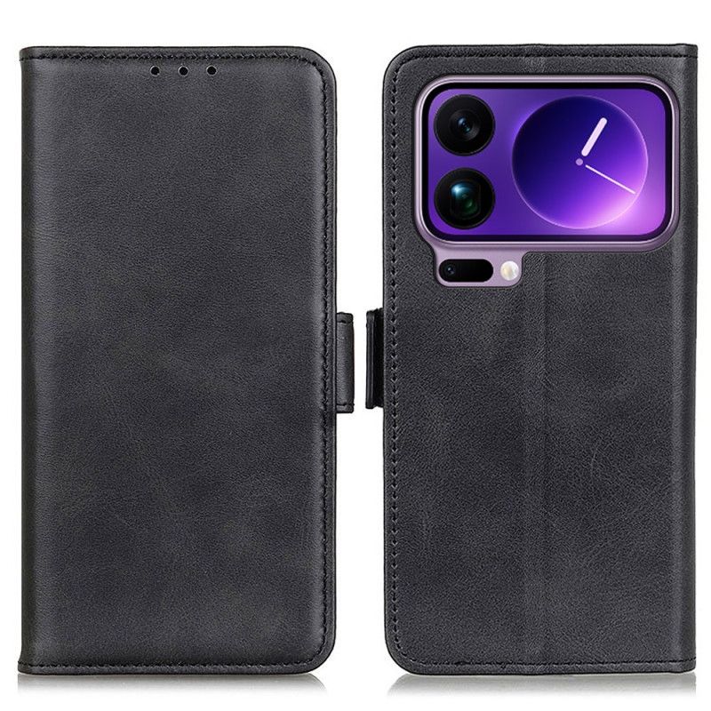 Peněženková Pouzdra Xiaomi 17 Pro Max Dvojitá Spona